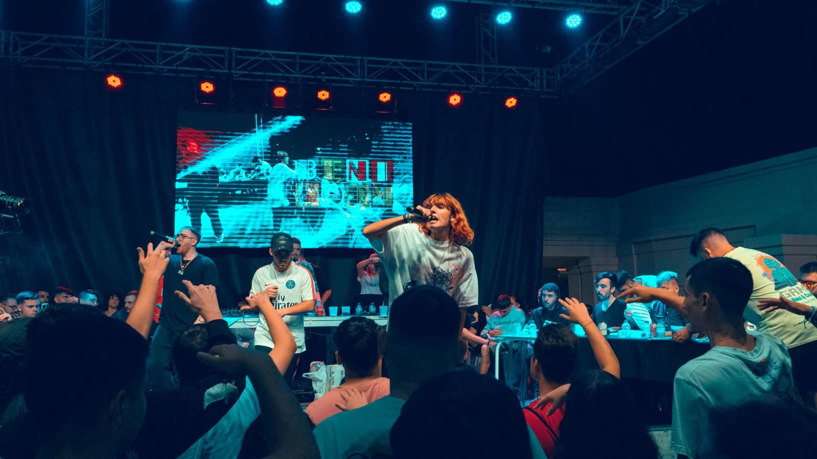 Evento de rap grabado por Pillabana