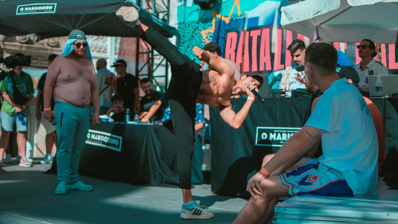 Evento de freestyle grabado por Pillabana