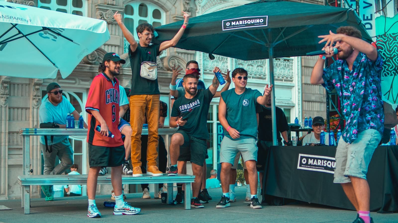 Evento de freestyle grabado por Pillabana